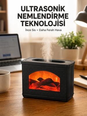 Semel USB Güçlü Ultrasonik Hava Nemlendirici Sessiz Çalışan 270 ml Difüzör