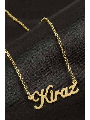 Pileli Store Kiraz Isimli Kolye (Kişiye Özel)