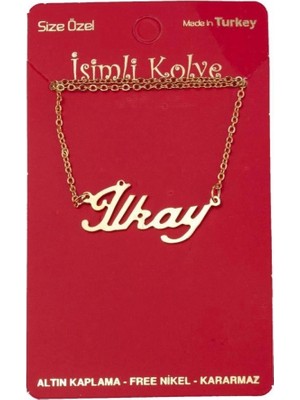 Pileli Store Ilkay Isimli Kolye (Kişiye Özel)