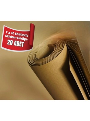 Üstüner 1. Kalite Kraft Kağıt Ambalaj – Hediye Çeyiz &amp; Paketleme Kağıdı 100X150 cm 20’lu Saman Kağıt