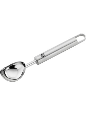 Üstüner Pro Dondurma Kaşığı, 21 Cm, Metalik Gri, 18/10 Paslanmaz Çelik