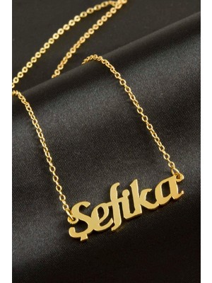 Pileli Store Şefika Isimli Kolye (Kişiye Özel)