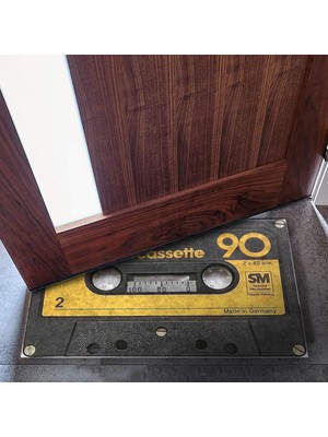 Üstüner Kapı Önü Paspası - Modern ve Şık Kapı Paspası | Ev, Ofis ve Dış Mekân Kullanımı Için (Sm Cassette 90) 45X65
