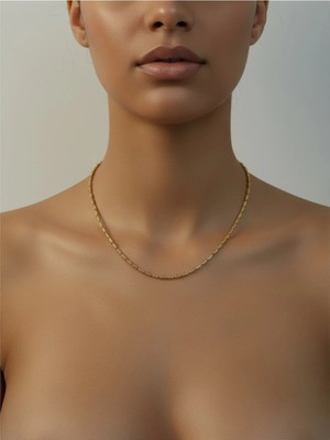 Işıltılı Tel Choker Model Xuping Vıp Kaplama Kolye