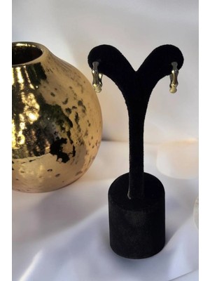 Geometrik Köşeli Modern Gold Xuping Vip Kaplama Küpe