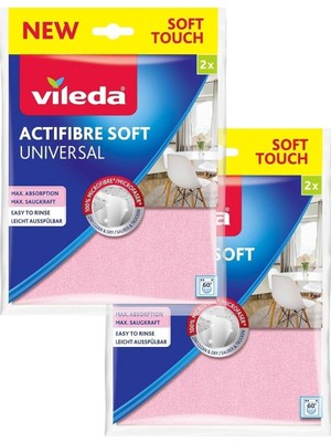 Üstüner 2 Paket 2'li Actifibre Mikrofiber Bez COPYCOPYCOPYCOPYV.VLD.002