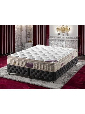 Kazan Hobi Istanbul Luxuria Ultra Ortopedik Pedli Yaylı Yatak, 90X190