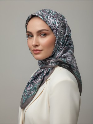 Lady Coco Dijital Baskı Royan Eşarp Desen 1 Renk 10