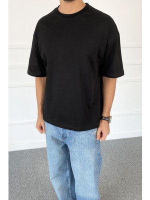 Alışveriş Sokağı Basic Oversize Tişört | STK2065-TIŞÖRT