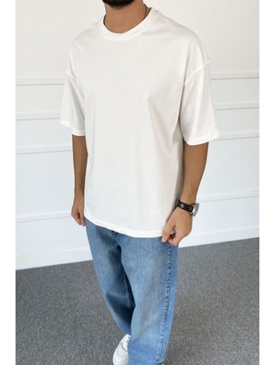 Alışveriş Sokağı Basic Oversize Tişört | STK2065-TIŞÖRT