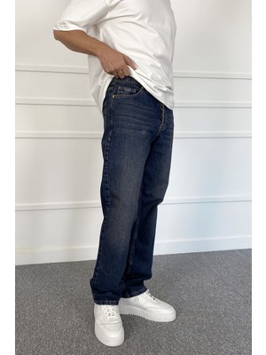 Alışveriş Sokağı Lacivert Slim Fit Jean - Kot Pantolon