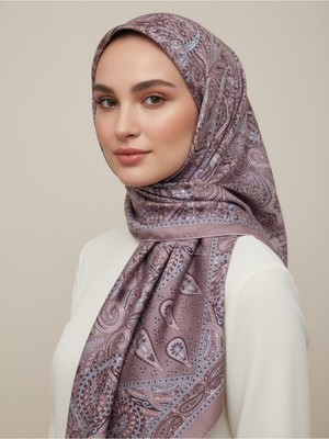 Lady Coco Dijital Baskı Royan Eşarp Desen 1 Renk 4