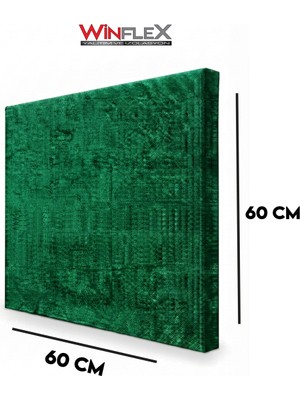 Winflex  Akustik Kumaş Panel  60X60 cm Yeşil