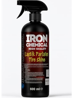 Kazan Hobi Lastik Parlatıcı Tire Shine 600 Ml, Uzun Süreli Parlaklık ve Koruma | Lastik ve Plastik Yüzey Bakım Ürünü