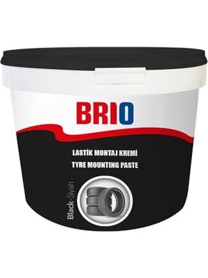 Kazan Hobi Brio Lastik Montaj Kremi Siyah 5 kg