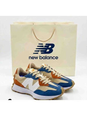 Evlium New Balance 327 Unisex Çok Renkli Süet Sneaker