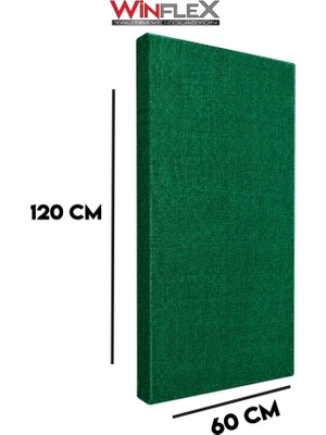 Winflex 60X120 cm Akustik Kumaş Panel Yeşil