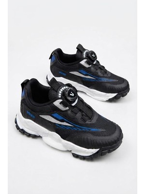Vicco Tora Siyah Anatomik Akıllı Bağcıklı Sneaker Erkek Çocuk Ayakkabı 346.P26K.137