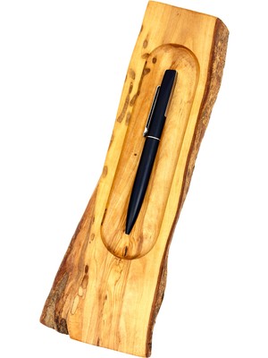 Divitpen Mat Siyah Gümüş Klipsli Tükenmez Kalem