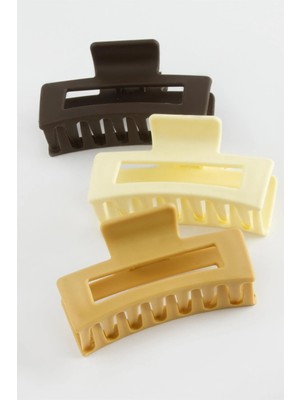 Meks Dikdörtgen Renkli Mandal Toka 8 cm