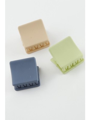 Meks 4 Adet Kare Minik Mandal Toka 2 cm