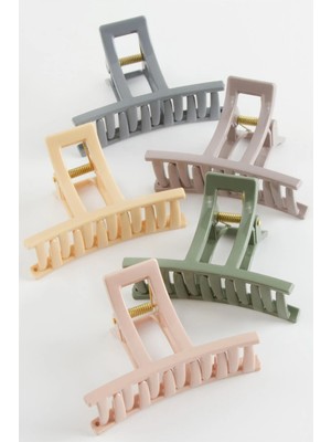 Meks Oval Renkli Mandal Toka 8 cm