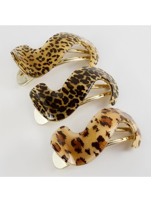 Meks Leopar Desenli Mandal Toka 1 Adet