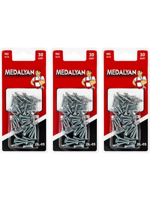 Go İthalat 360 Adet 4X18 Sunta Vidası 12X30PCS (5250)