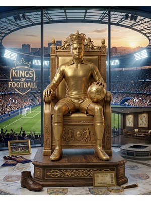 Fut Cards Tr Kings Of Football | Kral De Souza Futbolcu Figür