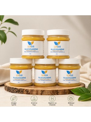 Genixir Glucosamine 200 ml Glukozamin Kondroitin ve Bitkisel Yağ Içeren Kremsi Macun