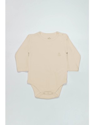 Bistyle Natural Basic Style Uzun Kol Body 17104 Bej