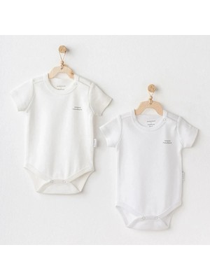 Andywawa AC25211 Short Sleeve 2'li Basic Body Ekru