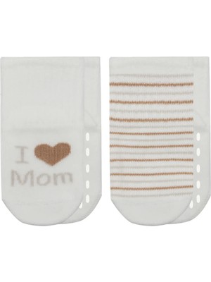 Bistyle Mom Dad Penye Kaymaz Soket Çorap 2li 10147 Çember Mom