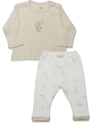Bistyle 2li Takım My Favorite Zoo 14149 Ekru