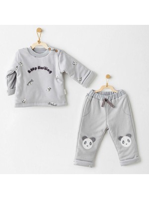 Andywawa AC26028 Fiber Keep Smiling 2'li Takım Grey