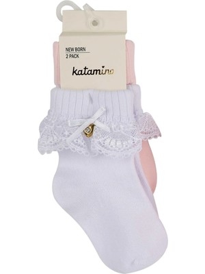 Katamino Amy 2'li Aks. Bebek Soket K44024 Asorti