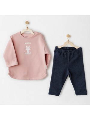 Andywawa AC26087 Mon Petit Amour 2'li Takım Denim