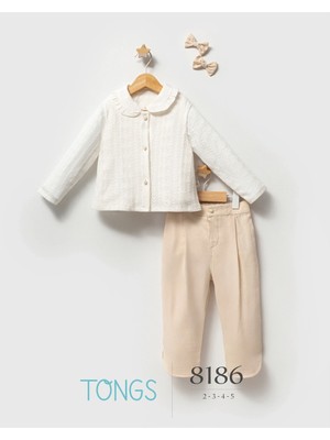 Tongs Baby Tongs Üçlü Takım 8186 Bej
