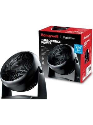 Store Turboforce Turbo Vantilatör HT900E, Sessiz Soğutma, 90 Dereceye Kadar Ayarlanabilir Eğim Açısı, 3 Hız Ayarı, Duvara Montaj, Masa Vantilatörü - Siyah