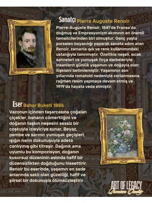 Art Of Legacy Rokoko Vazoda Çiçekler (1860) Kırlent Kılıfı