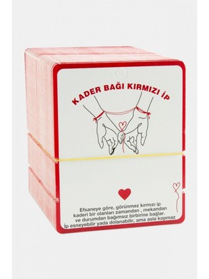 Pileli Store 2'li Kader Bağı Ip Bileklik Kartı