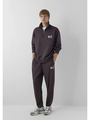 Mavi M0010618-70219 Mavi Logo Baskılı Erkek Eşofman Altı