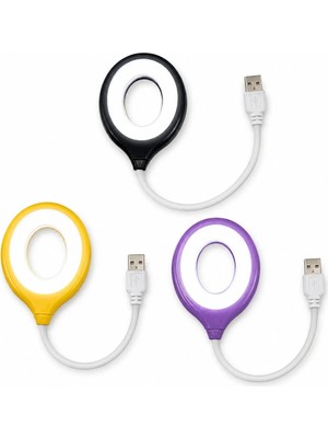 Varsoph Masa Lambası Renkli USB Girşili (5468)