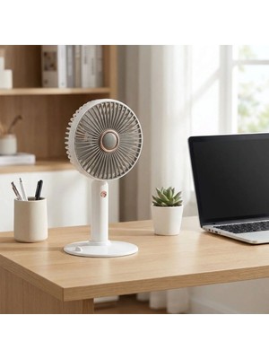 Ankaverse 3 Kademeli Masaüstü Fan – Telefon Tutuculu Standlı Taşınabilir Mini Fan ZB161 (5286)