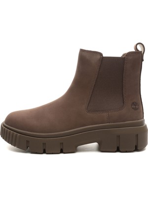 TB0A2FK2EM51 Timberland Greyfield Mıd Chelsea Boot Kadın Bot ve Çizme Kahve