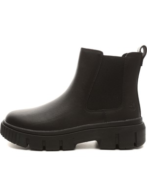 TB0A5ZCG0011 Timberland Greyfield Mıd Chelsea Boot Kadın Bot ve Çizme Siyah