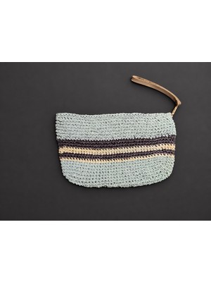 Ören Bay Kadın El Yapımı Clutch Yazlık Çanta