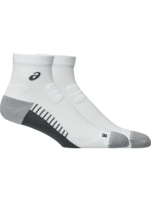 Asics Performance Run Sock Quarter Unisex Cream/black  3013B350-100