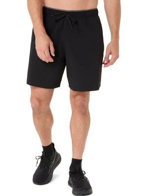 Asics Comfort Core  Stretch Woven 7ın Short Erkek Black/obsidian Grey Şort 2031F319-001