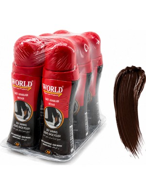 Ankaverse 6 Adet Koyu Kahve Likit Ayakkabı Boyası 75ML (5286)